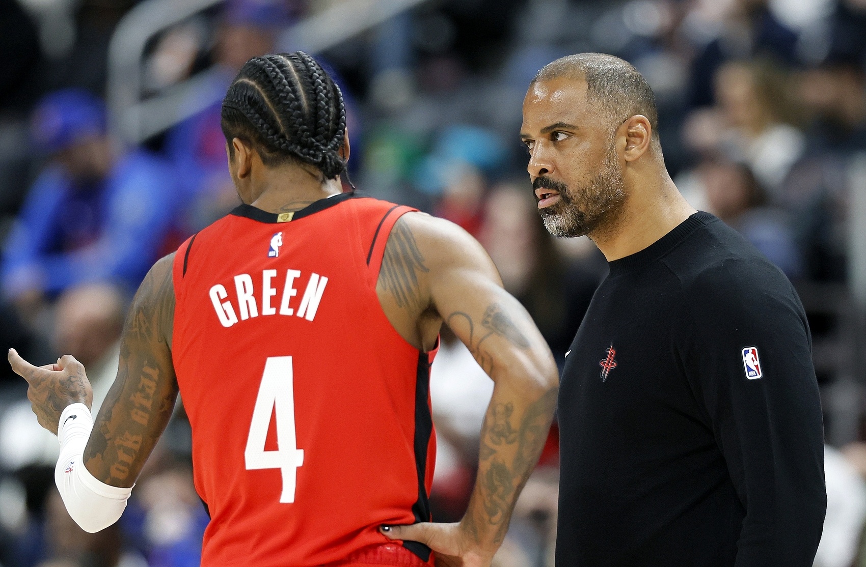 乌度卡：杰伦-格林进步了 他被包夹时不强打而是信任队友