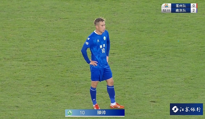 滕帅帽子戏法！滕帅5分钟连入两球戴帽，苏超首个帽子戏法诞生